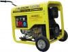 Генератор дизельный ELEKON POWER EPD5500XE-3 380/220В, ном/макс мощность = 5.5/6.0кВА, cos f =0.8, бак 11.5л, 107кг, ручной + электростартер, аккумулятор, колёса